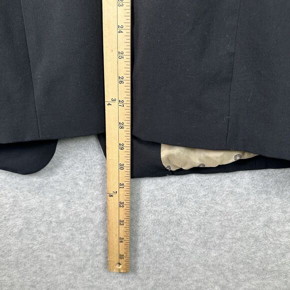 Catherines Plus Size 0X 14/16W Business Jacket Office Blazer One Button Closure - Picture 5 of 11